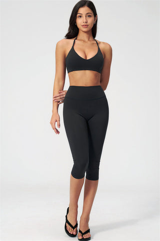 The Twirl Sports Bra Capri Leggings 2-Piece Set