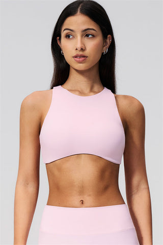 The Twirl Open Back Sports Bra Straight Leg Pants 2-Piece Set