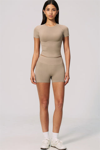 The Velvetine T-shirt Shorts 2-Piece Set