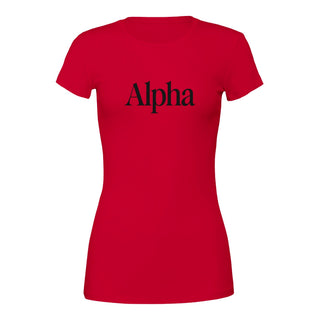 The Self Assured Alpha T-Shirt