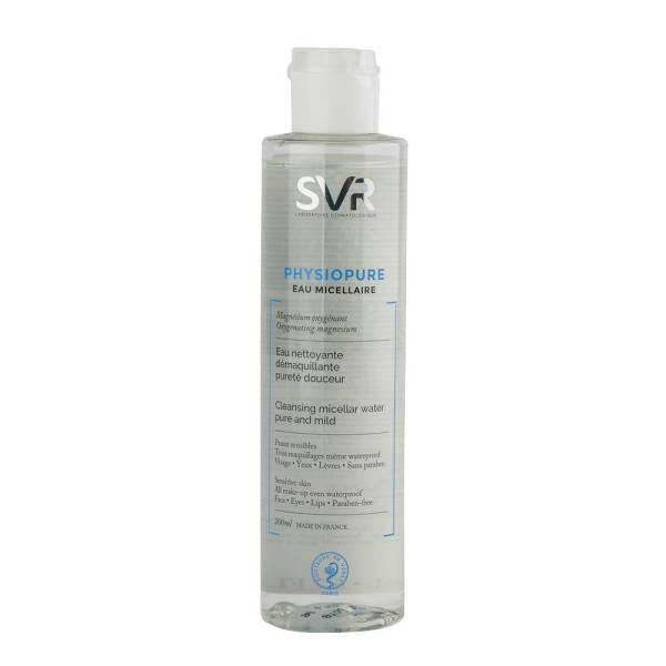 SVR Physiopure Cleansing Micellar Water - Gentle Makeup Remover for Sensitive Skin, Paraben-Free, 6.76 fl oz - Glamourous Grace