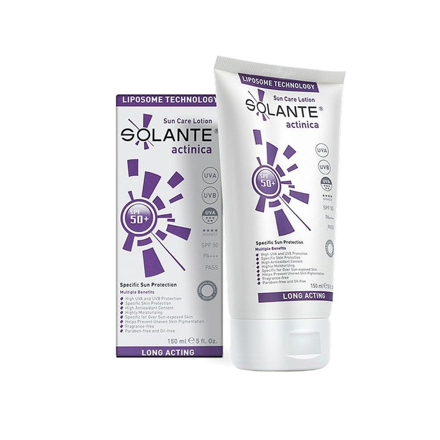 Solante Actinica Sun Care Lotion Spf 50+ 150ml - Glamourous Grace