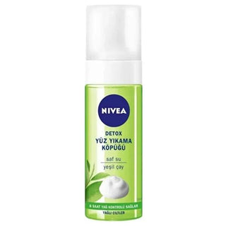 Nivea Detox Face Wash for Oily Skin - Green Tea & Antioxidant Face Cleanser, 5.07 fl oz - Glamourous Grace