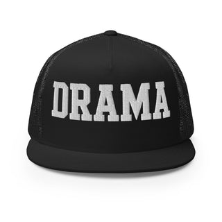 DRAMA 3D Puffy Embroidered Trucker Cap