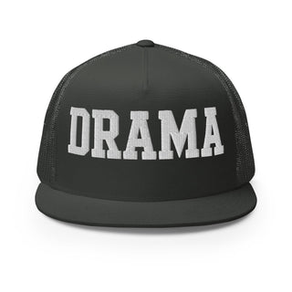 DRAMA 3D Puffy Embroidered Trucker Cap