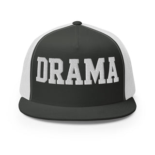 DRAMA 3D Puffy Embroidered Trucker Cap