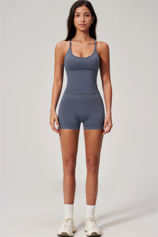 The Horizon Crop Top Shorts 2-Piece Set