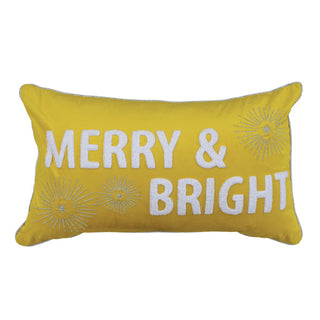 20" Merry & Bright Rectangle Pillow