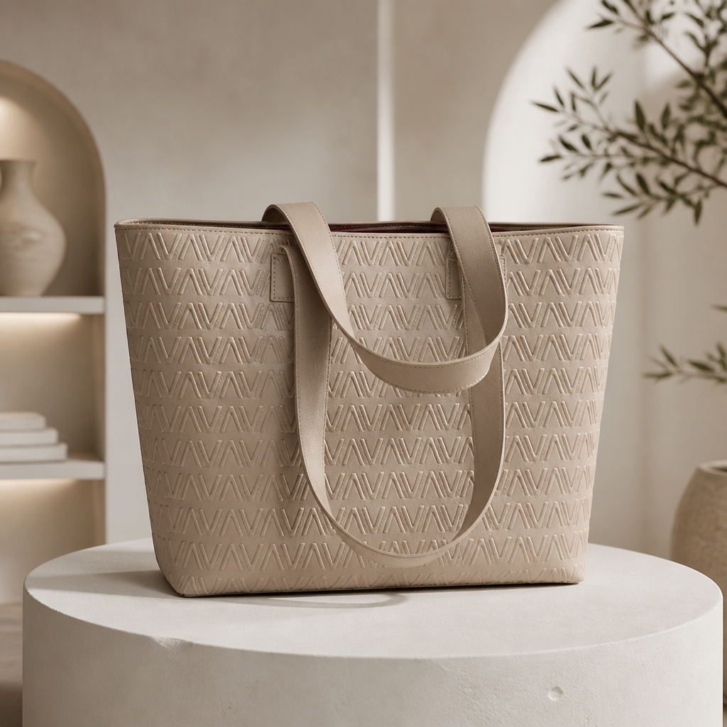 Mary Zip Top Tote - Glamourous Grace
