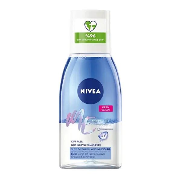 NIVEA Make Up Expert Dual Phase Eye Makeup Remover for Sensitive Eyes & Contact Lens Wearers - 4.23 fl oz - Glamourous Grace
