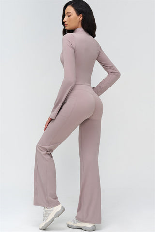 The BoldFit Jacket Flared Leggings 2-Piece Set