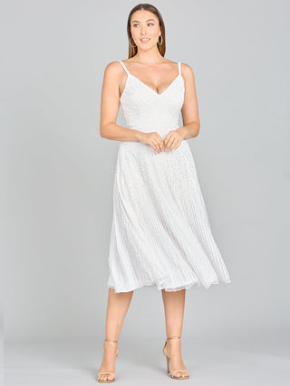 Lara Gemma Beaded Tank Midi Dress - Glamourous Grace
