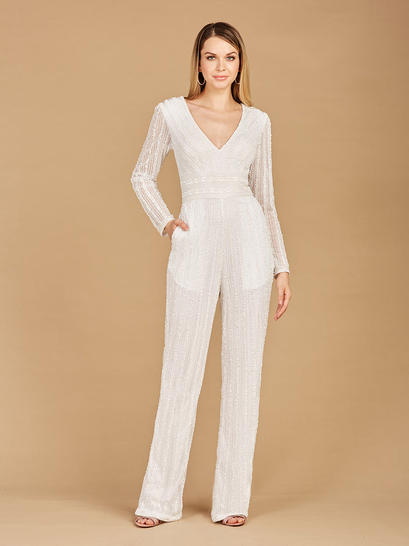 Long Sleeve Jump Suit - Glamourous Grace
