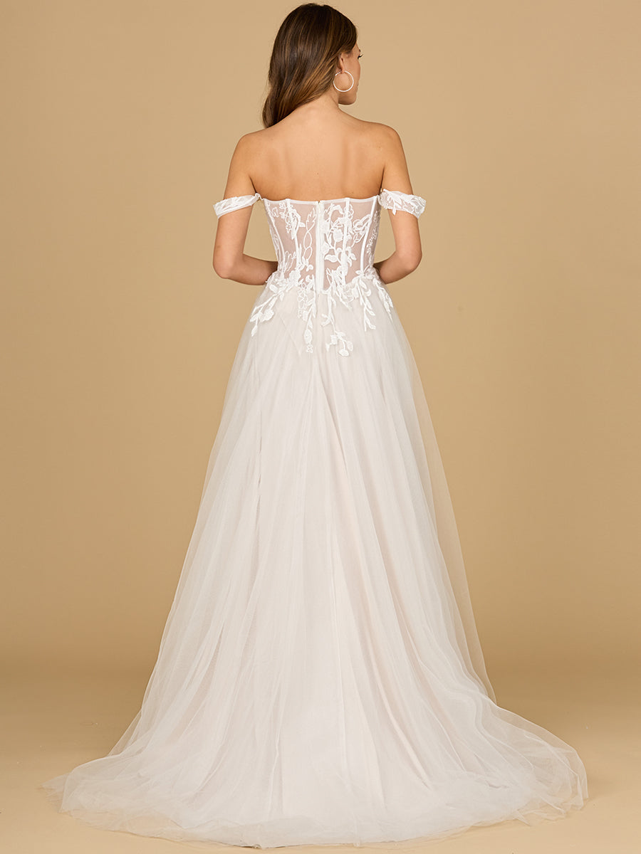 Corset, Off Shoulder Bridal Gown - Glamourous Grace