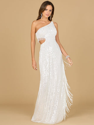 Wendy Fringe Bridal Dress - Glamourous Grace