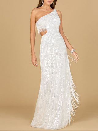 Wendy Fringe Bridal Dress - Glamourous Grace