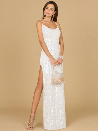 Tiffany Sequin Bridal Gown - Glamourous Grace