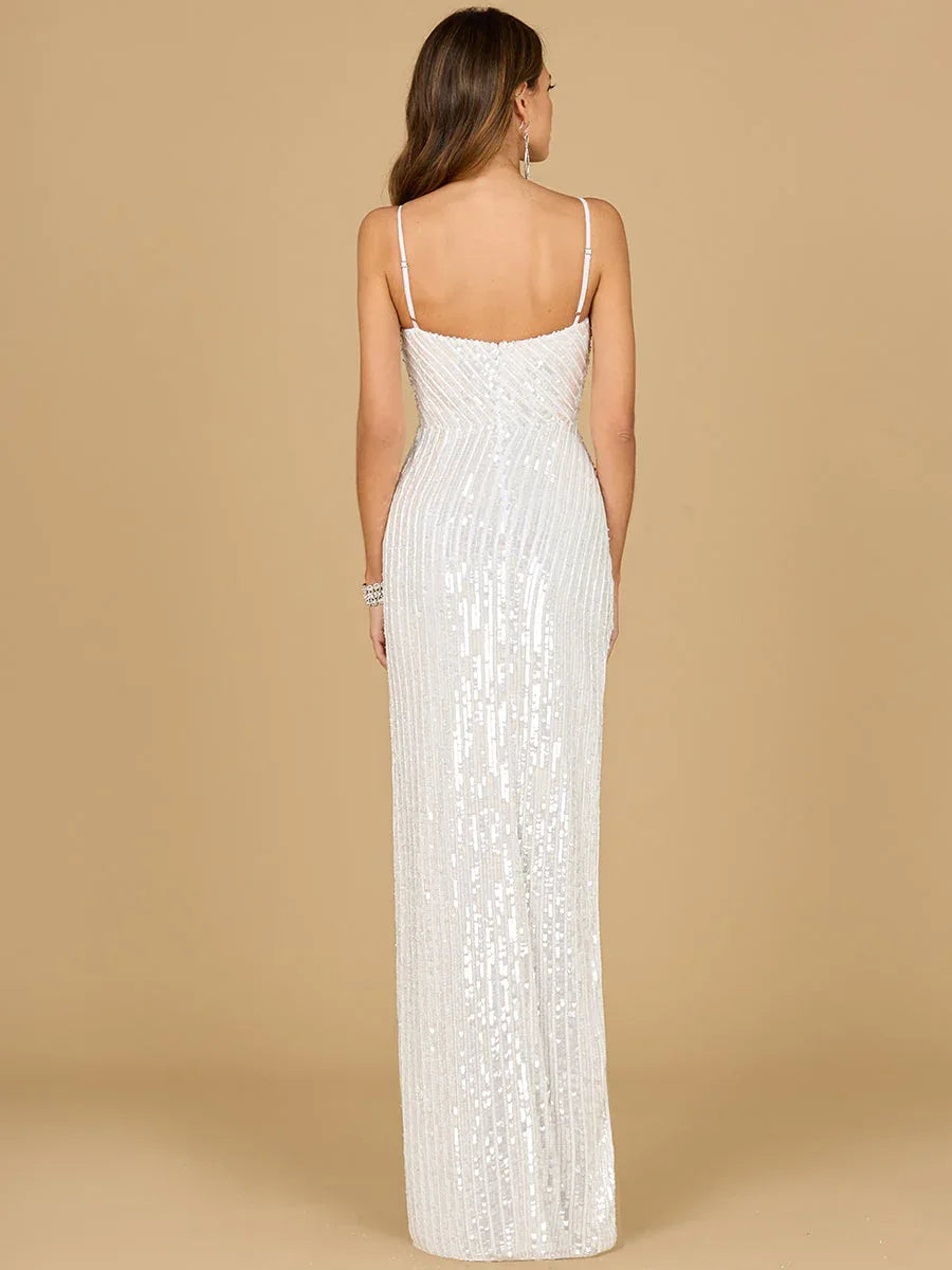 Tiffany Sequin Bridal Gown - Glamourous Grace