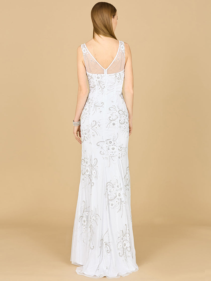 Floral Beaded Bridal Gown | 51182 - Glamourous Grace