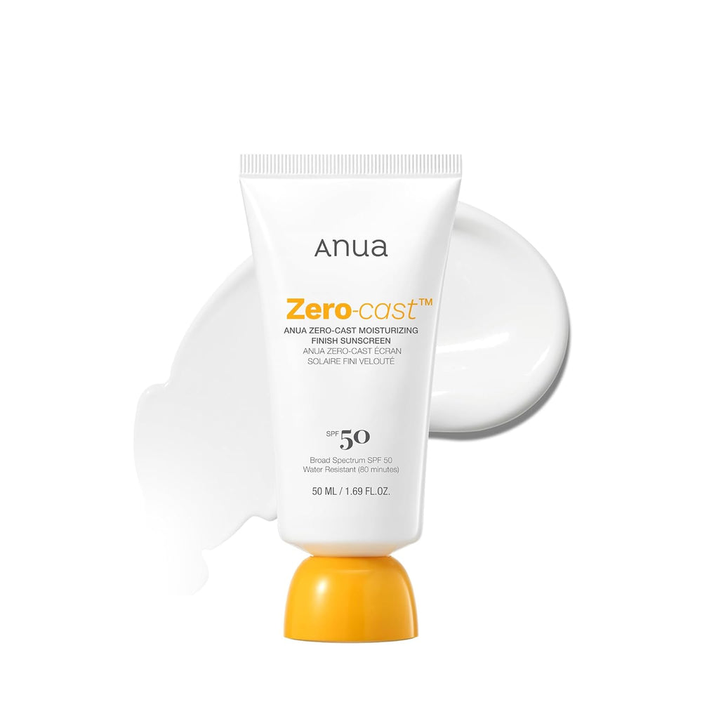 ANUA Zero-Cast Moisturizing Finish Sunscreen SPF50+ PA++++ - Glamourous Grace