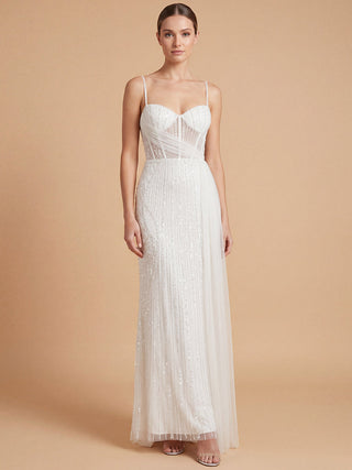 Bridal Draped Corset Gown | 51229