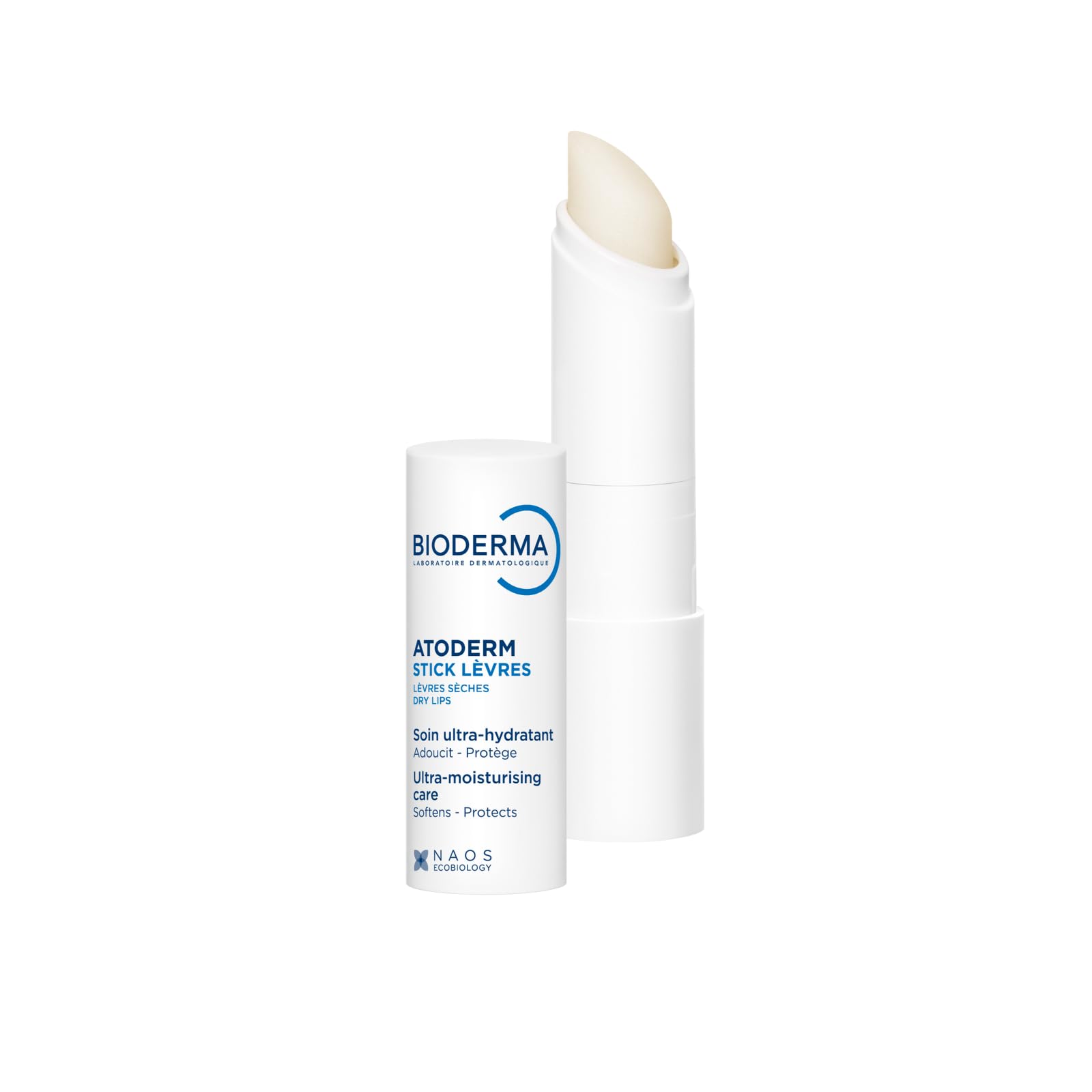 Bioderma Atoderm Lip Care Stick for Dry & Sensitive Lips - Moisturizing, Protective, Convenient Stick Form | Lip Care, Dry Lip Treatment - Glamourous Grace