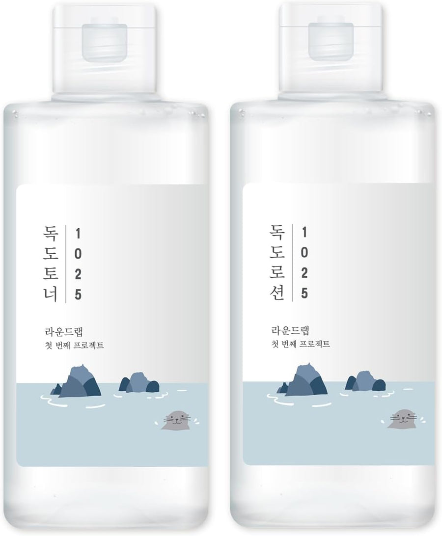 Round Lab 1025 Dokdo Toner Lotion Special Set - Glamourous Grace