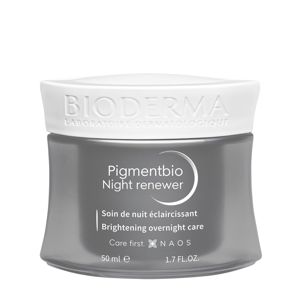 Bioderma Pigmentbio Night Renewer - Anti-Aging Night Care Cream for Sensitive Skin with Brightening & Firming Benefits - Glamourous Grace