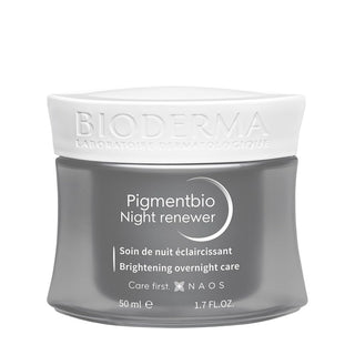 Bioderma Pigmentbio Night Renewer - Anti-Aging Night Care Cream for Sensitive Skin with Brightening & Firming Benefits - Glamourous Grace
