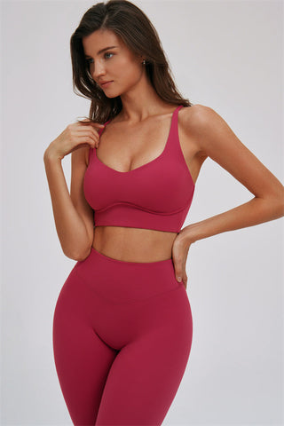 The Kinetic Cross Back Sports Bra Leggings 2-Piece Set