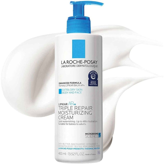 La Roche-Posay Lipikar AP+M Triple Repair Moisturizing Cream, 13.52 oz - Glamourous Grace