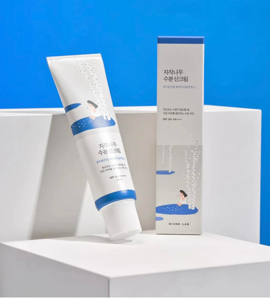 Round Lab Birch Juice Moisturizing Sunscreen - Glamourous Grace