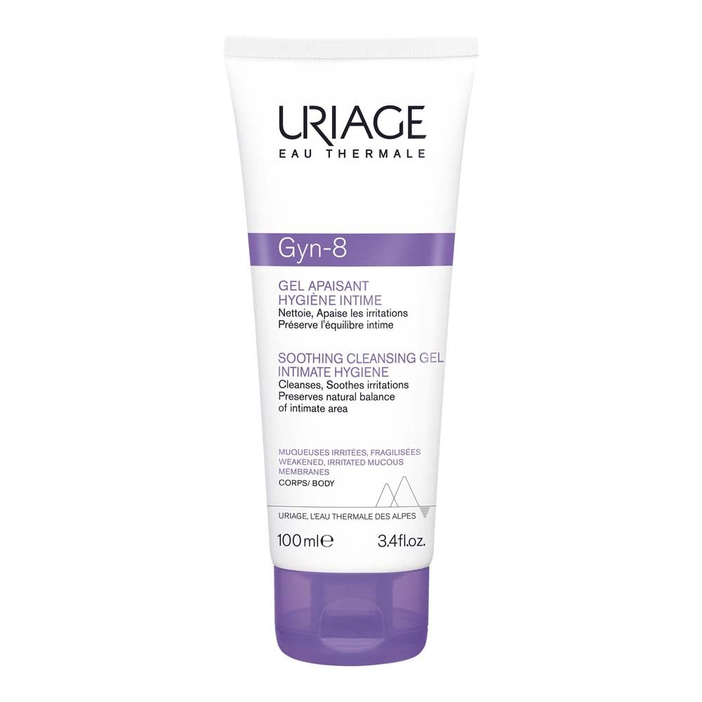 Uriage Gyn-8 Soothing Cleansing Gel Intimate Hygiene 3.4 Ounce - Glamourous Grace