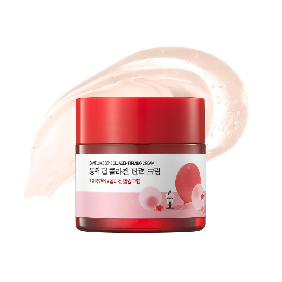 Round Lab Camellia Deep Collagen Firming Cream - Glamourous Grace