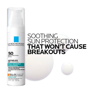 La Roche Posay Oil Control Fluid Sunscreen - SPF 50 | 50 ml - Glamourous Grace