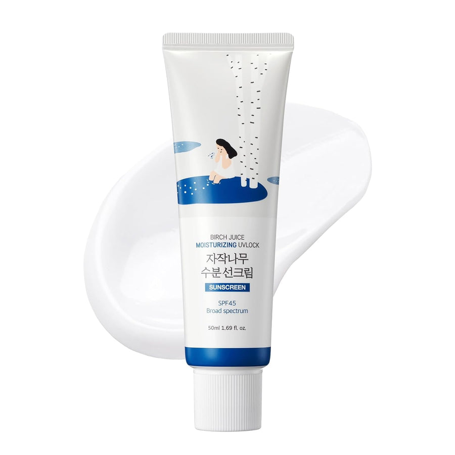 Round Lab Birch Juice Moisturizing UV Lock Sunscreen - Glamourous Grace