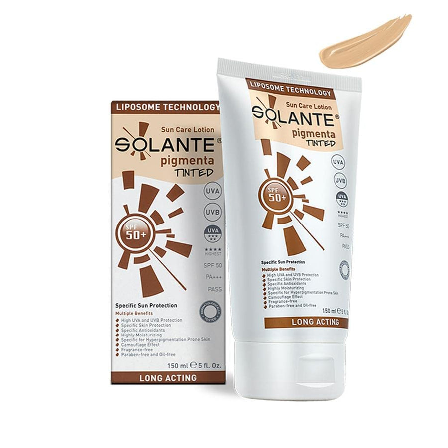 Solante Pigmenta Tinted Spf 50+ 150ml - Glamourous Grace