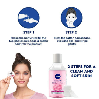Nivea Waterproof Micellar Cleansing Water 400ml - Oil-Free Formula - Glamourous Grace
