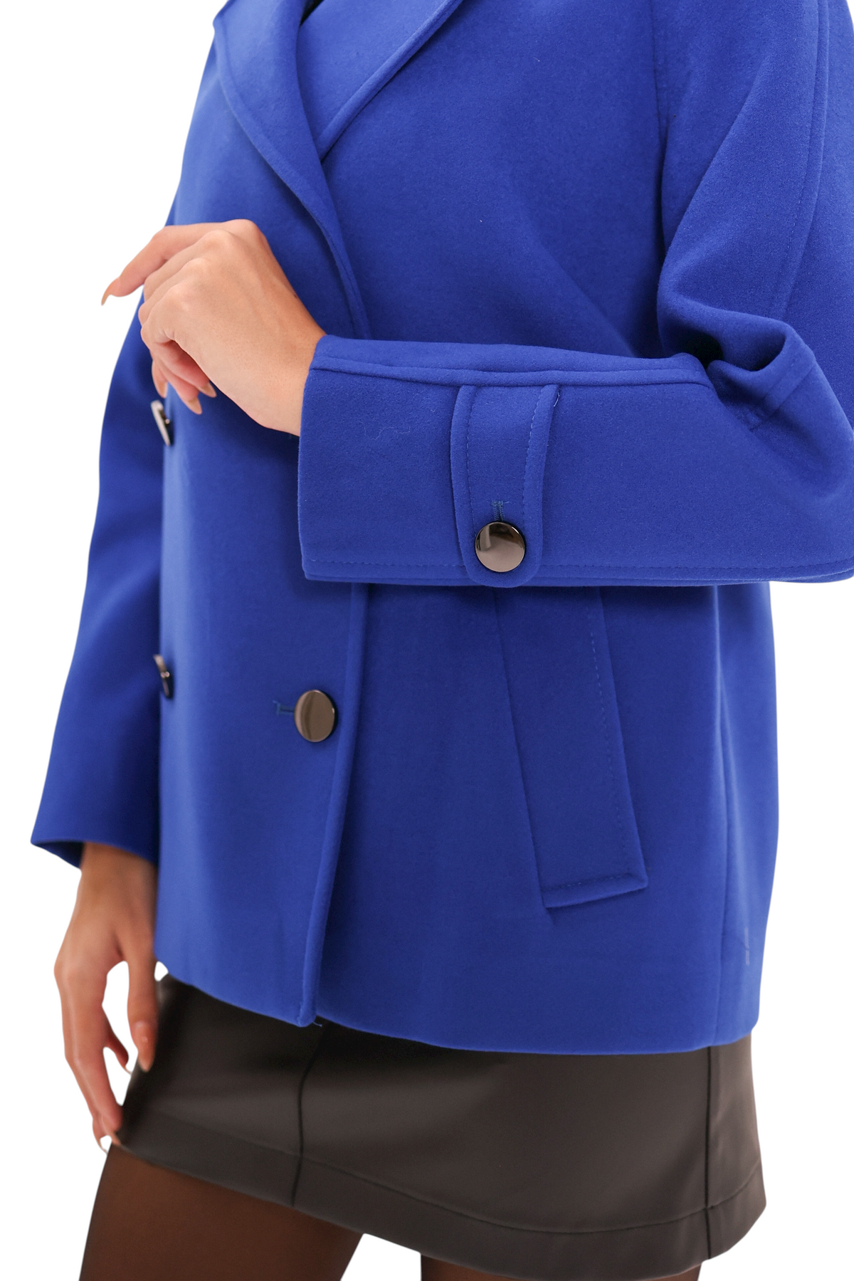Sorrento Cashmere Blend Coat in Royal Blue