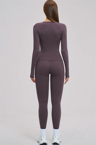 The Dynamic Long Sleeve T-shirt Leggings 2-Piece Set