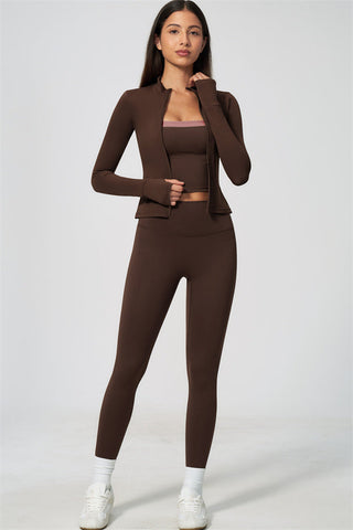 The Seraphine Jacket Tank Top Leggings 3-Piece Set