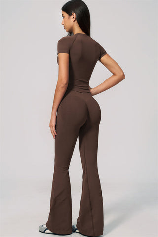 The Velvetine T-shirt Flared Leggings 2-Piece Set