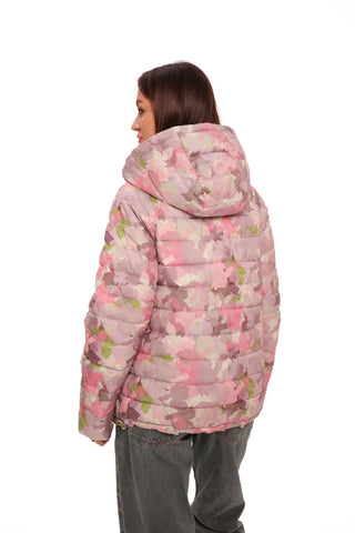 Reversible Demi-Season Jacket in Iris/Lemongrass