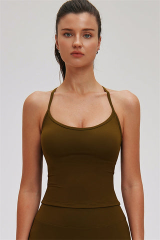 The Svelte Cross Back Tank Top Leggings 2-Piece Set