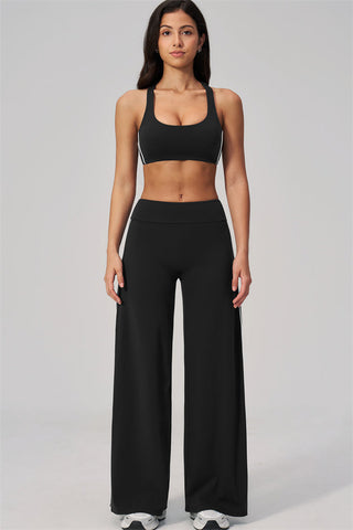 The Breathe Sports Bra Straight Leg Pants 2-Piece Set