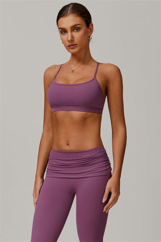 The Juno Star Sports Bra Flared Leggings 2-Piece Set