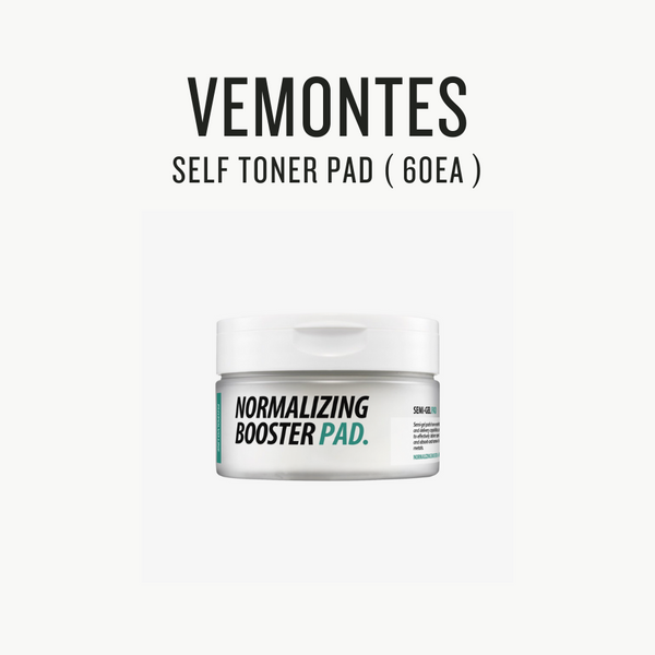 [ Vemontes ] Normalizing booster toner pad ( 60EA ) - Glamourous Grace