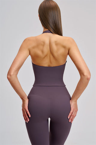 The Zestful Tank Top Flared Leggings 2-Piece Set