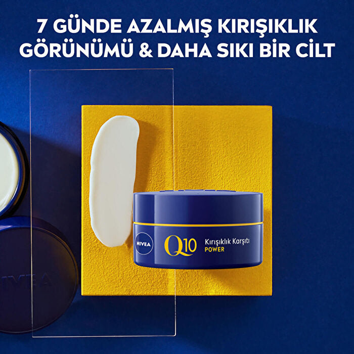 Nivea Q10 Wrinkle Reducing Night Cream 50ml - Advanced Formula | Anti-Aging - Glamourous Grace