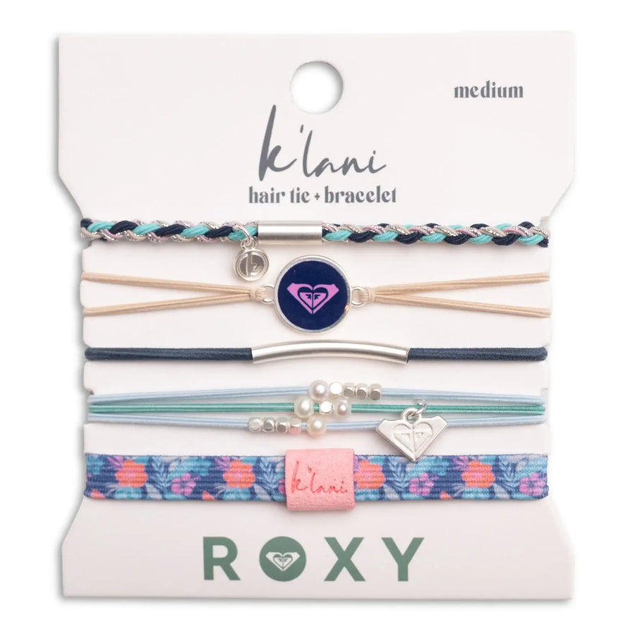 K'lani x Roxy Ocean Bloom Hair Tie Bracelet - Glamourous Grace